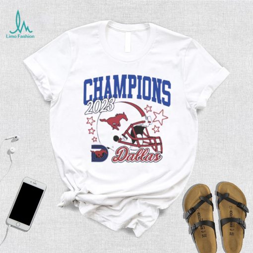 Dallas Smu 2023 football champions shirt
