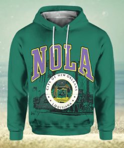 Damian Lillard Milwaukee Bucks NOLA Green Hoodie