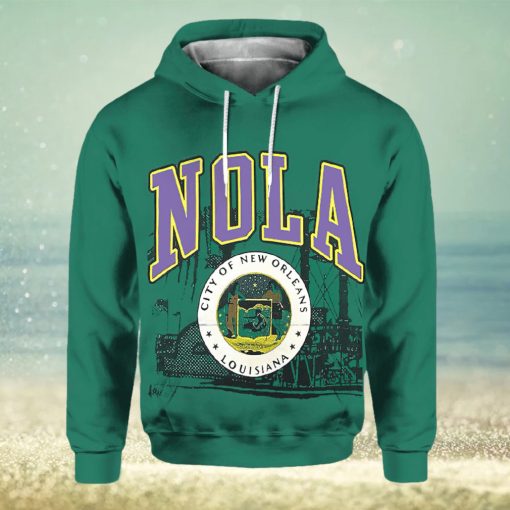 Damian Lillard Milwaukee Bucks NOLA Green Hoodie