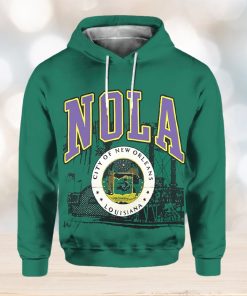 Damian Lillard Milwaukee Bucks NOLA Green Hoodie