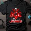 official giraffe red car in the snow christmas tree t shirt Every shirt den dai dien