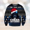 Darth Vader Star Wars I Find Your Lack Of Cheer Disturbing Ugly Christmas 3D Sweatshirt