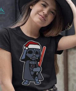 Darth Vader Star Wars Mad Engine Girl's Youth Darth Santa Graphic T Shirt
