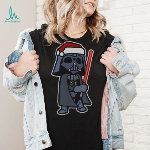 Darth Vader Star Wars Mad Engine Girl’s Youth Darth Santa Graphic T Shirt