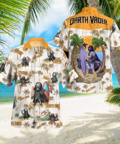 Darth Vader Tropical Combo Hawaiian Shirt And Shorts Best For Men And Women Holidays