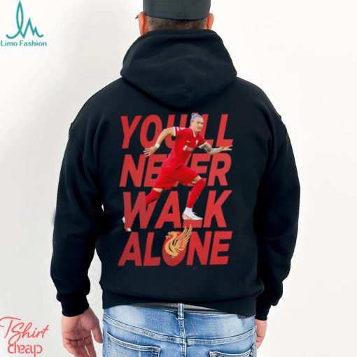 Darwin Núñez You’ll Never Walk Alone Liverpool Shirt