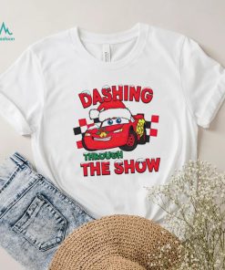 Dashing Through The Snow Lightning McQueen shirt