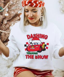 Dashing Through The Snow Lightning McQueen shirt