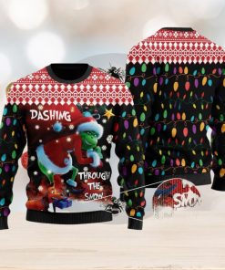 Dashing Through The Snow The Grinch Wool Holiday Sweater