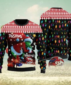 Dashing Through The Snow The Grinch Wool Holiday Sweater
