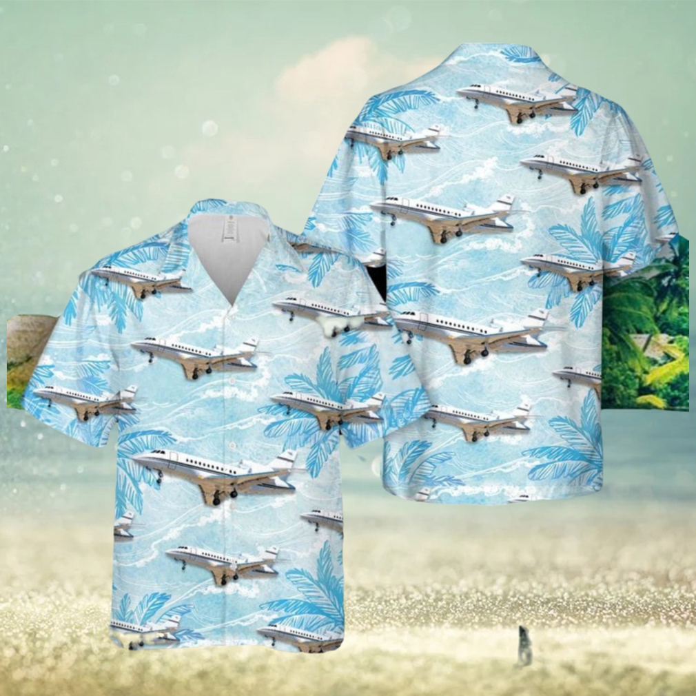 Dassault Falcon 900B 3D Hawaiian Shirt Summer Holiday Gift For Men And Women Dassault Falcon 900B 3D Hawaiian Shirt Summer Holiday Gift For Men And Women