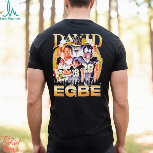 David Egbe Wake Forest Demon Deacons Football Vintage T Shirt