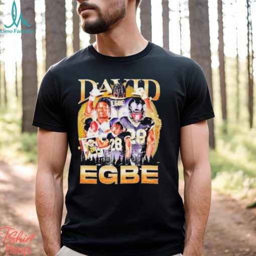 David Egbe Wake Forest Demon Deacons Football Vintage T Shirt
