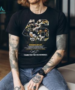 David Krejci Boston Bruins 2006 – 2023 Thank You For The Memories T Shirt