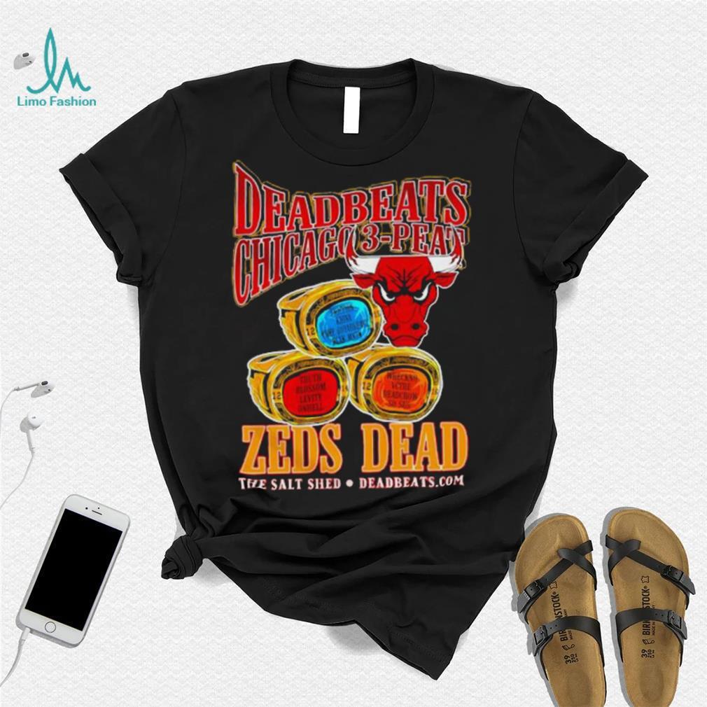 Deadbeats Chicago 3 Peat shirt Deadbeats Chicago 3 Peat shirt
