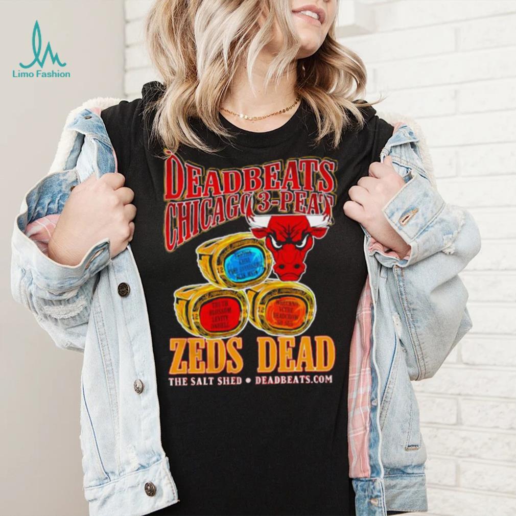 Deadbeats Chicago 3 Peat shirt Deadbeats Chicago 3 Peat shirt