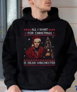 Dean Winchester Supernatural All I Want For Christmas T Shirt