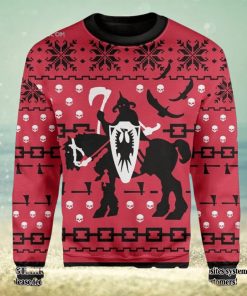 Death Dealer Knitting Pattern Ugly Christmas Holiday Sweater