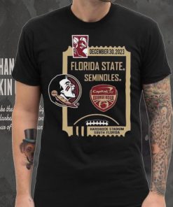 December 30,2023 Florida State Seminoles Capital One Orange Bowl Shirt