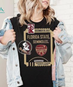 December 30,2023 Florida State Seminoles Capital One Orange Bowl Shirt