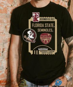 December 30,2023 Florida State Seminoles Capital One Orange Bowl Shirt