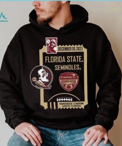 December 30,2023 Florida State Seminoles Capital One Orange Bowl Shirt