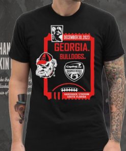 December 30,2023 Georgia Bulldogs Capital One Orange Bowl Shirt