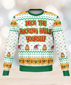 Deck The Halls Yourself Dank Wool Holiday Sweater