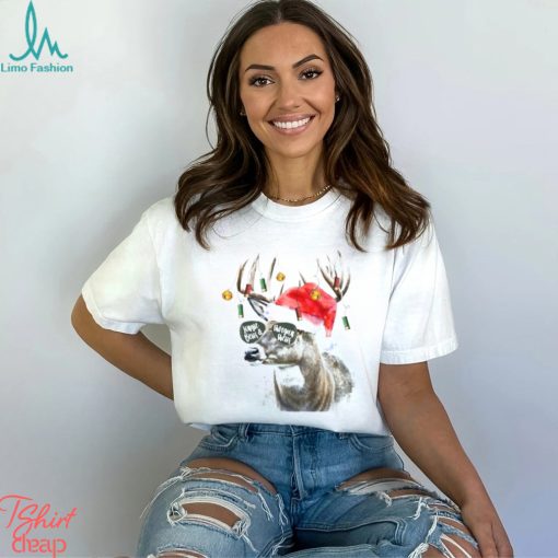 Deer Hunting Jingle Bells Shotgun Shells Christmas T Shirt