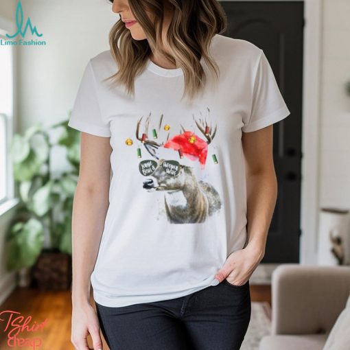 Deer Hunting Jingle Bells Shotgun Shells Christmas T Shirt