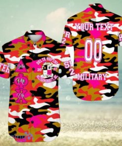 Delta Phi Chi Camo Hawaiian Shirt For Men And Women
