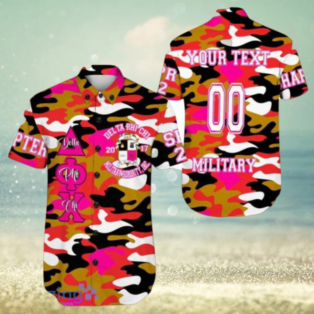 Delta Phi Chi Camo Hawaiian Shirt For Men And Women Delta Phi Chi Camo Hawaiian Shirt For Men And Women
