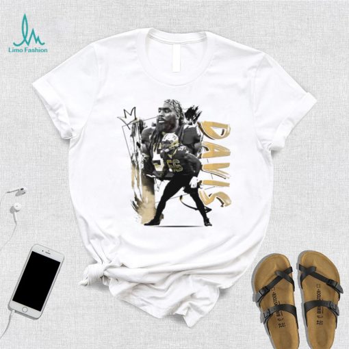 Demario Davis number 56 New Orleans Saints football player pose portrait shirt