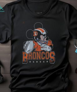 Denver Broncos Mickey Football Game Day T Shirt, Denver Broncos Gifts For Him
