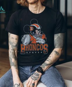 Denver Broncos Mickey Football Game Day T Shirt, Denver Broncos Gifts For Him