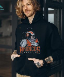 Denver Broncos Mickey Football Game Day T Shirt, Denver Broncos Gifts For Him