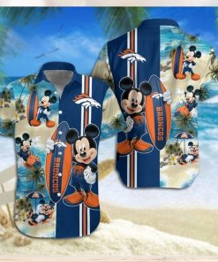 Denver Broncos Mickey Mouse Hawaiian Shirt