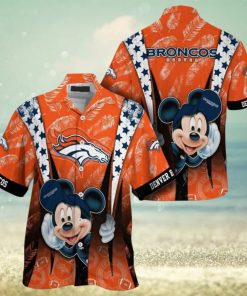 Denver Broncos Mickey Mouse NFL Hawaiian Shirt