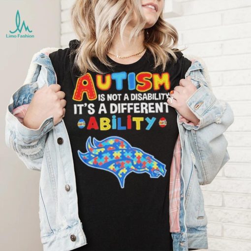 Denver Broncos NFL Autism Is Not A Disability 2024 Shirt