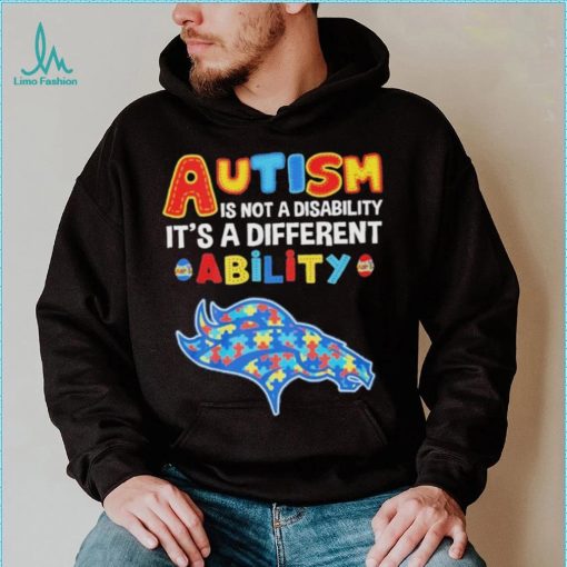 Denver Broncos NFL Autism Is Not A Disability 2024 Shirt