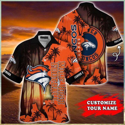 Denver Broncos NFL Customized Summer Hawaii Shirt For Sports Enthusiasts