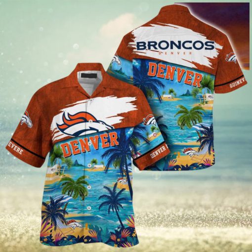 Denver Broncos NFL Customized Summer Hawaii Shirt For Sports Fans