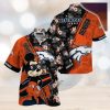 Detroit Lions NFL Summer Hawaii Shirt Mickey And Floral Pattern For Sports Fans