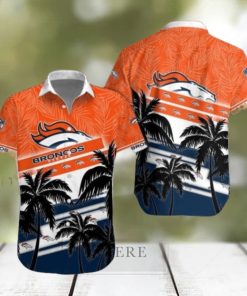 Denver Broncos Team Hawaiian Shirt And Shorts