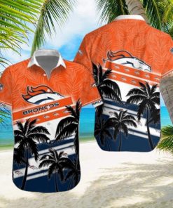 Denver Broncos Team Hawaiian Shirt And Shorts