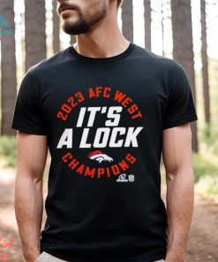 Denver Broncos it’s a lock 2023 AFC South Champions shirt