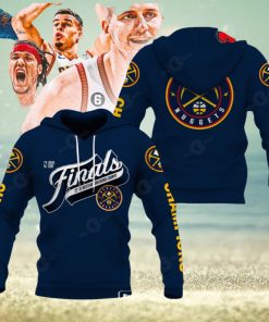 Denver Nuggets NBA Finals 2023 Eastern Conference Champs Dark Blue Hoodie Sweatshirt 3D