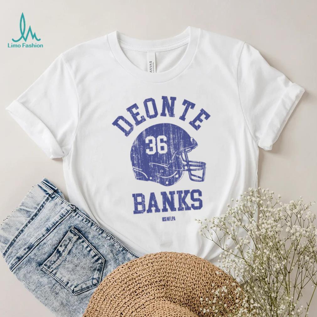 Deonte Banks New York G Helmet Font Shirt Deonte Banks New York G Helmet Font Shirt