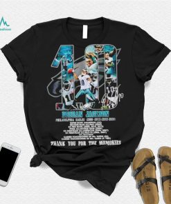 Desean Jackson Philadelphia Eagles 2008 2013 2019 2020 Signatures Thank You For The Memories T Shirt