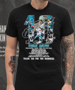 Desean Jackson Philadelphia Eagles 2008 2013 2019 2020 Signatures Thank You For The Memories T Shirt